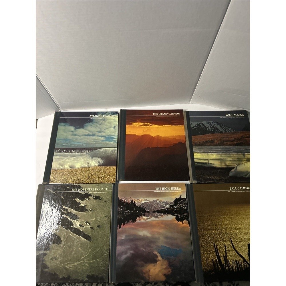 Vtg 1972 Time Life Books The World's Wild Places Lot of 6 Hardcover